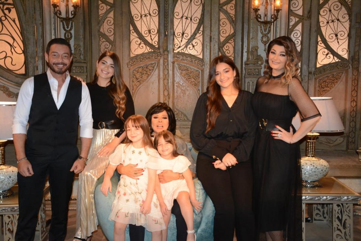 أحمد زاهر وعائلته