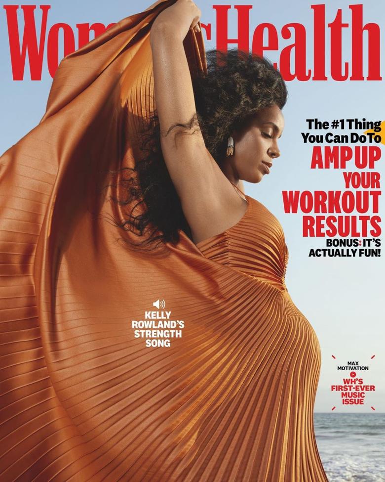 كيلي رولاند على غلاف مجلة Women's Health - انستغرام @kellyrowland