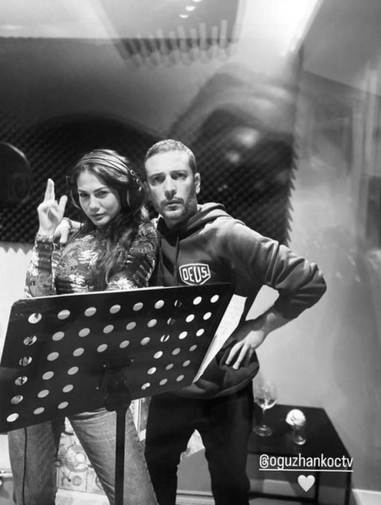ديميت أوزديمير  و زوجها أوزهان كوتش - صورة من انستقرام