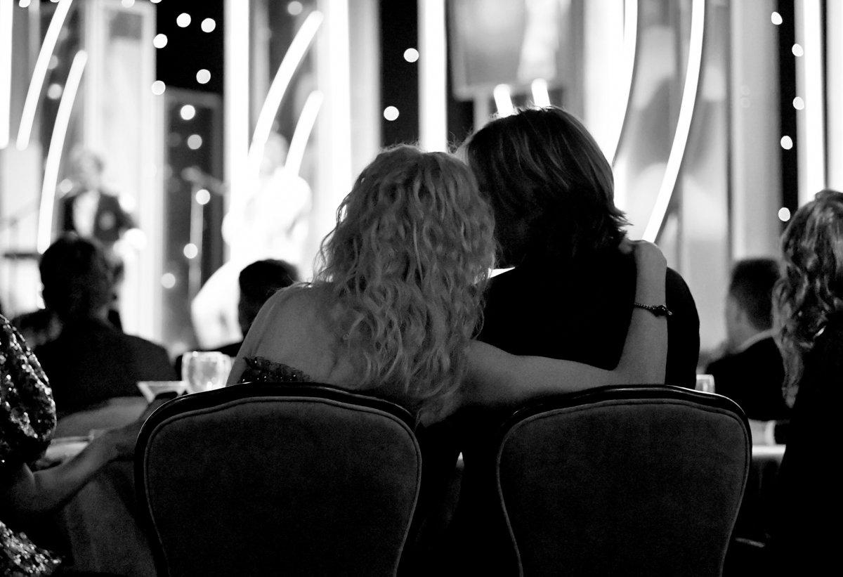 نيكول كيدمان وزوجها كيث أوربان في حفل جوائز هوليوود 2018