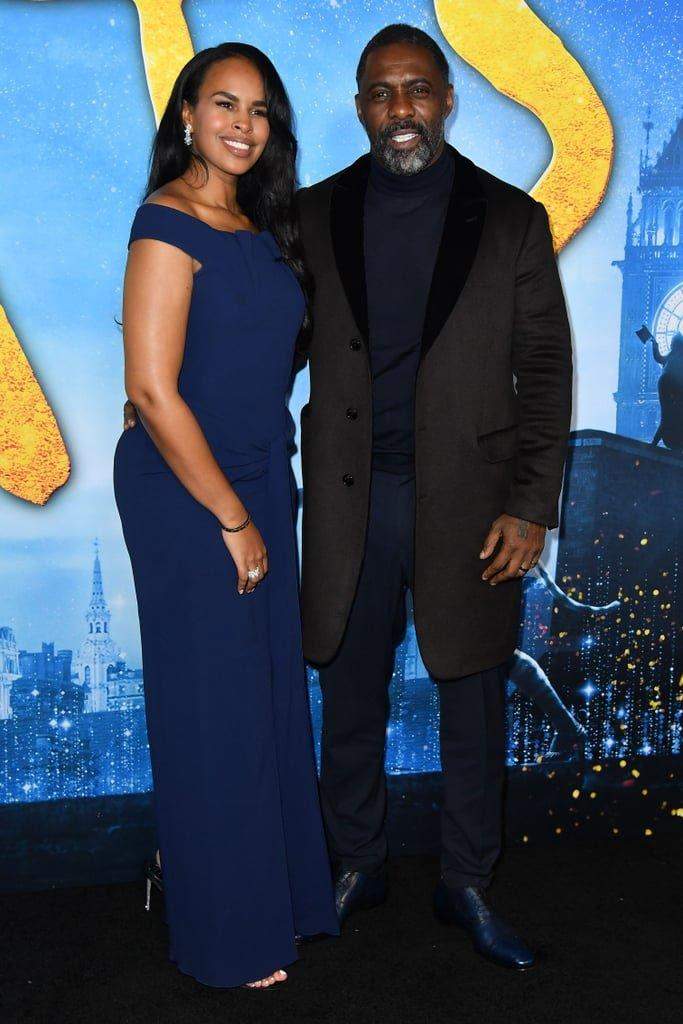 Sabrina Dhowre and Idris Elba -Getty Images