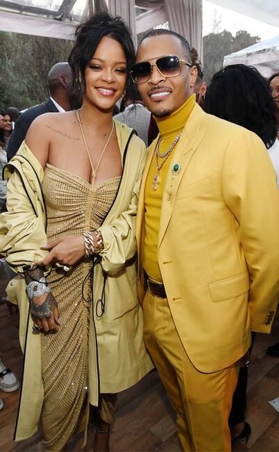 Rihanna and T.I-Getty Images