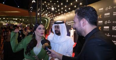 إلهام علي وخالد صقر من مهرجان أفلام السعودية