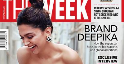 ديبيكا بادكون على غلاف مجلة The Week - منصة X