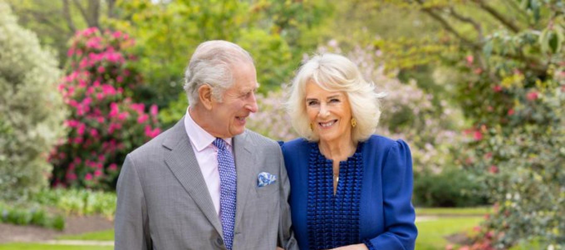 الملك تشارلز وزوجته كاميلا الملكة القرينة  - صورة من حساب The Royal Family على إكس