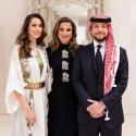 الملكة رانيا من خطوبة الأمير الحسين ورجوة آل سيف