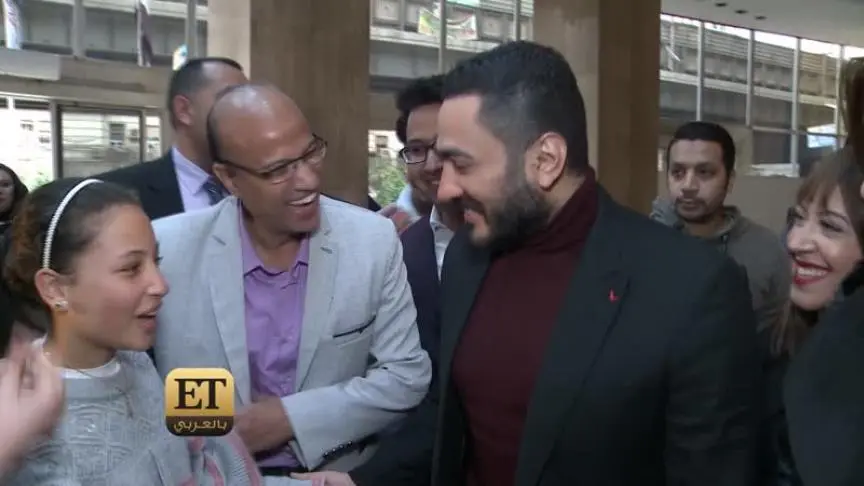 تامر حسني يقدم  هايدي محمد بحفلة  